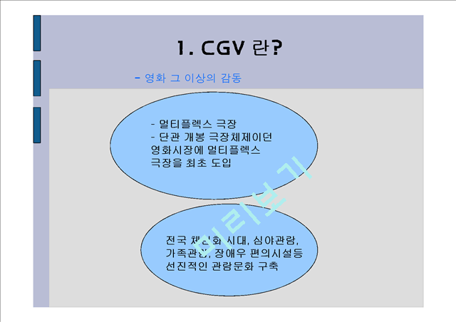 [경영] CGV 기업분석 및 마케팅전략.ppt